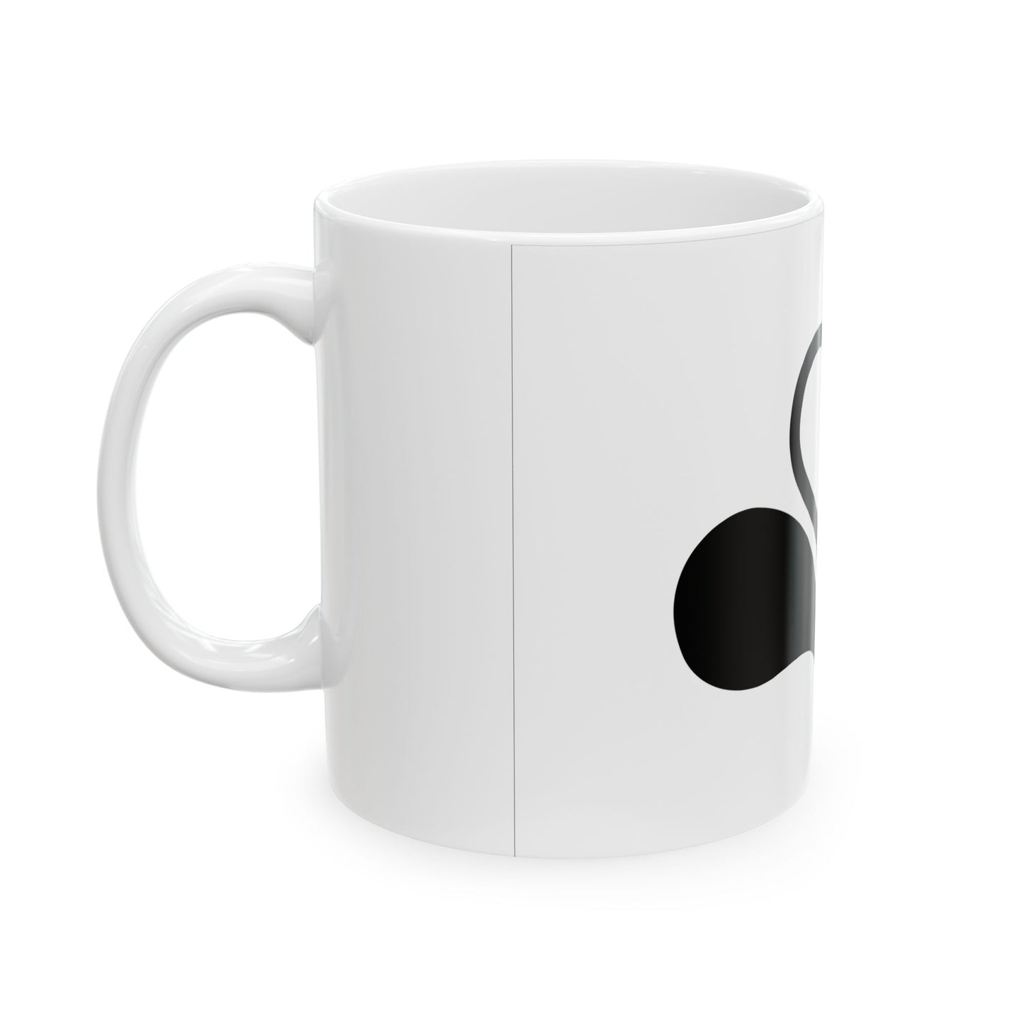 Flag of the Brussels-Capital Region Variant 5 (Belgium) White Coffee Mug-Go Mug Yourself