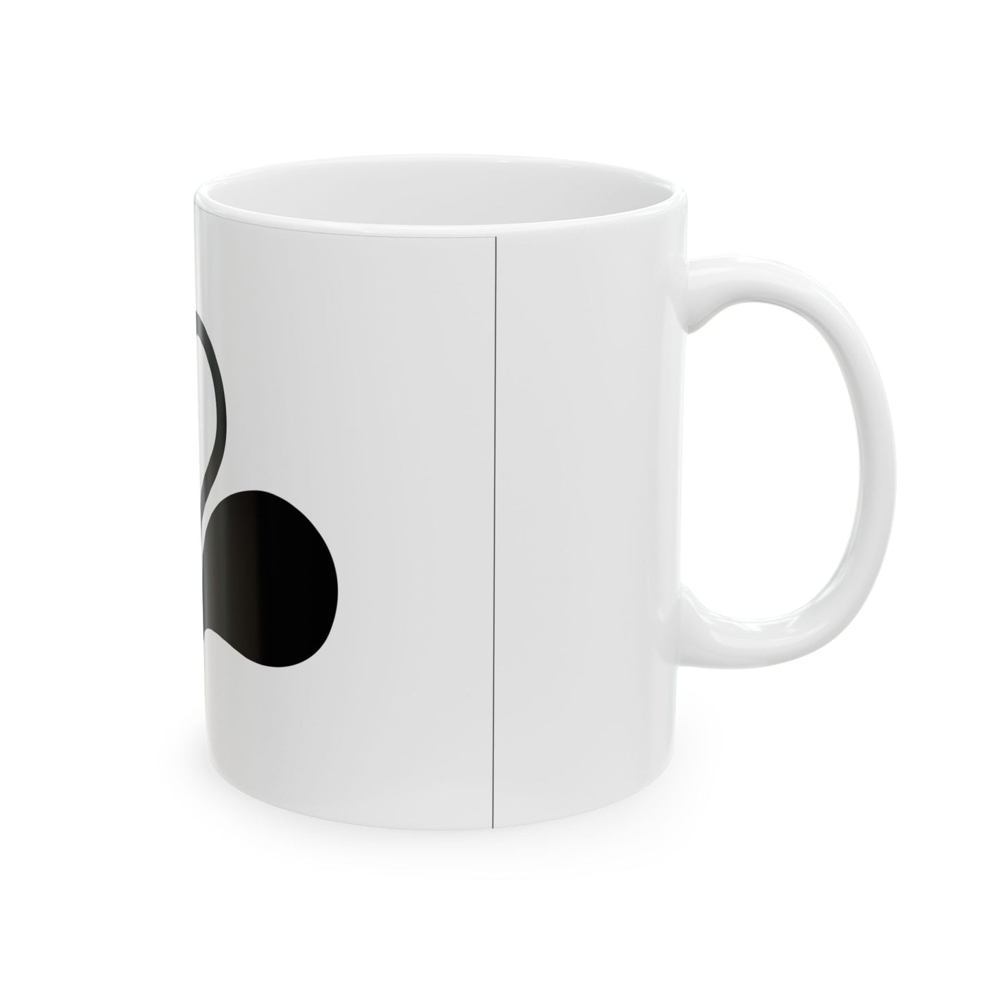 Flag of the Brussels-Capital Region Variant 5 (Belgium) White Coffee Mug-Go Mug Yourself