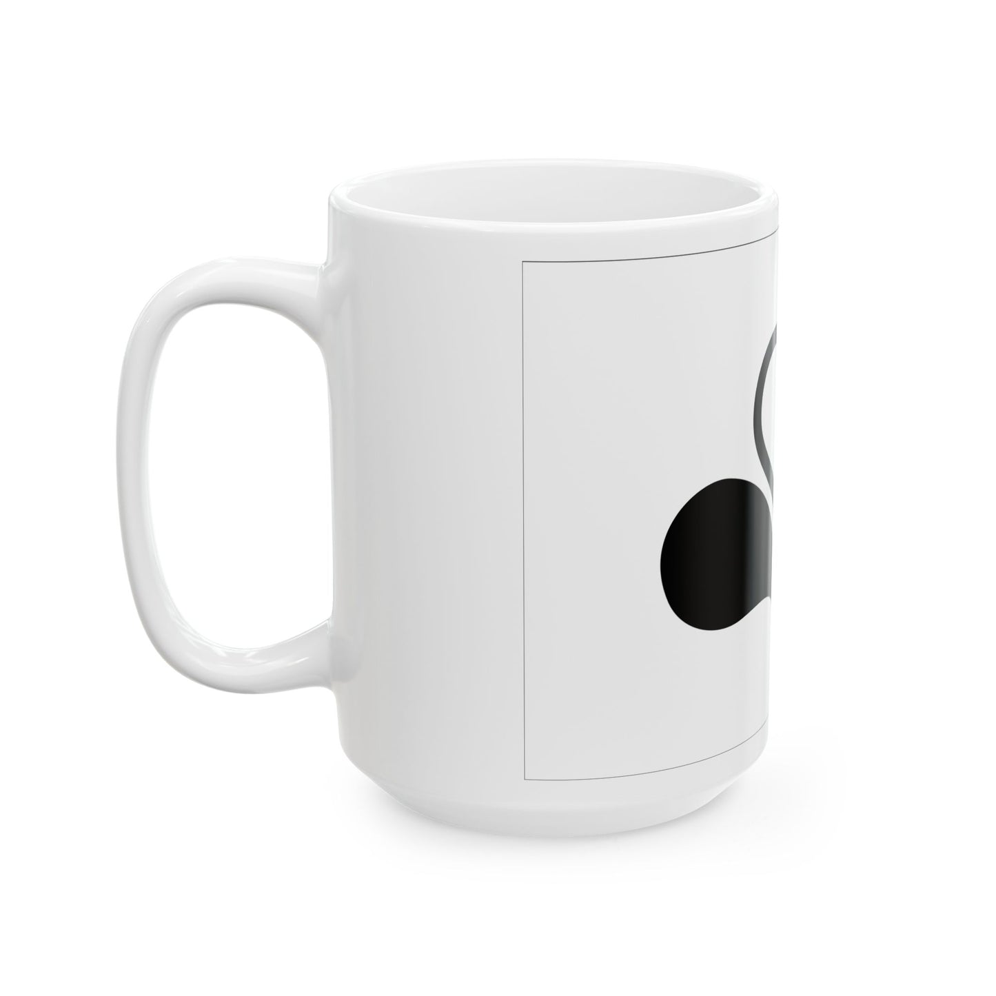 Flag of the Brussels-Capital Region Variant 5 (Belgium) White Coffee Mug-Go Mug Yourself