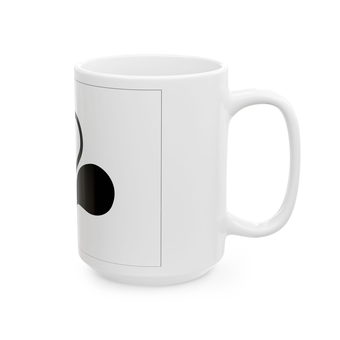 Flag of the Brussels-Capital Region Variant 5 (Belgium) White Coffee Mug-Go Mug Yourself