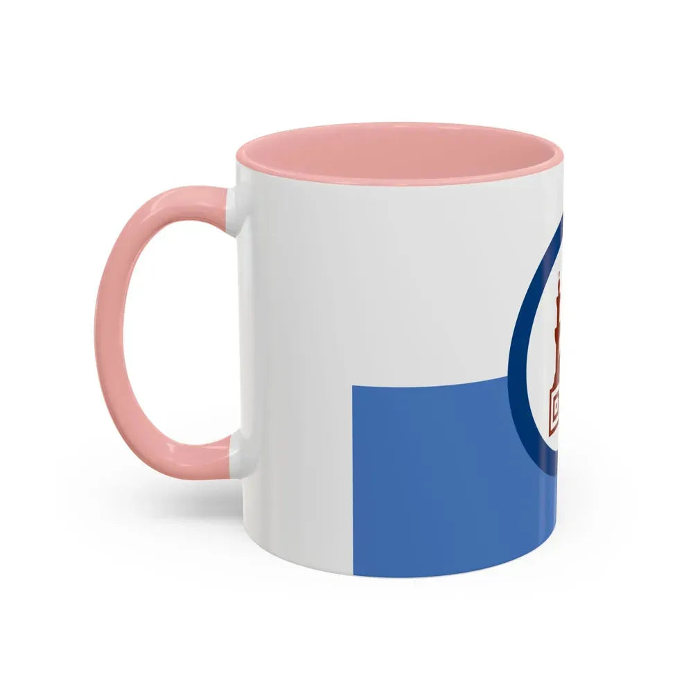 Flag of the Cairo Governorate Egypt - Accent Coffee Mug - Go Mug Yourself