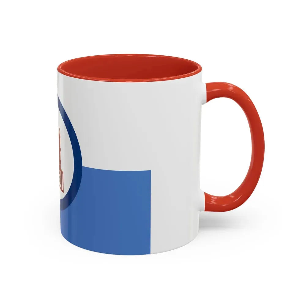 Flag of the Cairo Governorate Egypt - Accent Coffee Mug - Go Mug Yourself