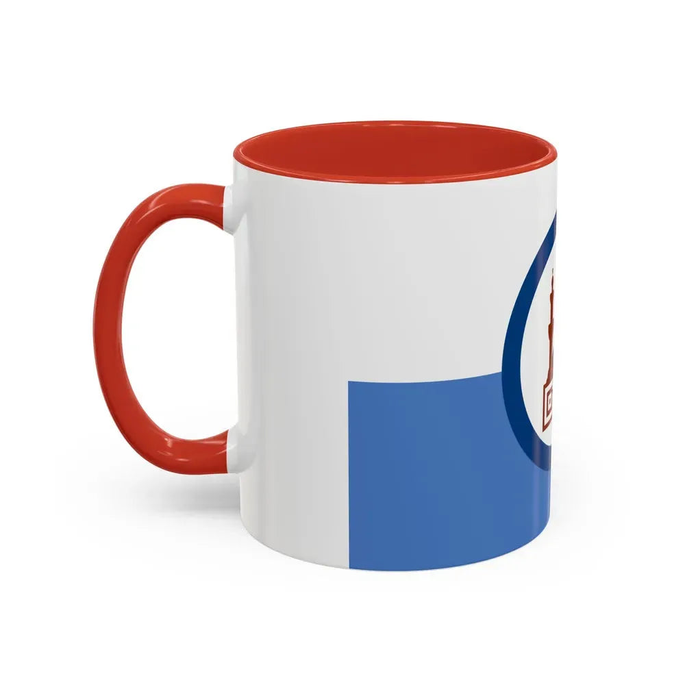 Flag of the Cairo Governorate Egypt - Accent Coffee Mug - Go Mug Yourself