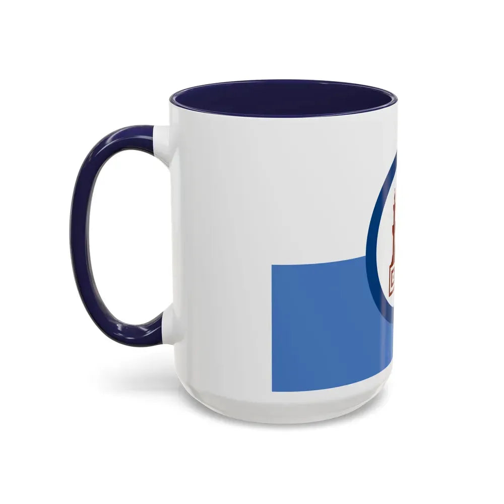 Flag of the Cairo Governorate Egypt - Accent Coffee Mug - Go Mug Yourself