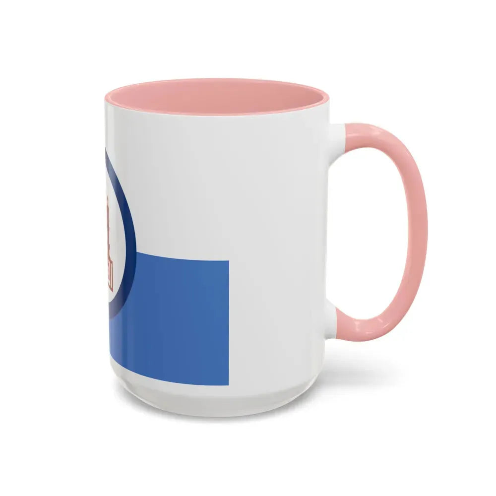 Flag of the Cairo Governorate Egypt - Accent Coffee Mug - Go Mug Yourself