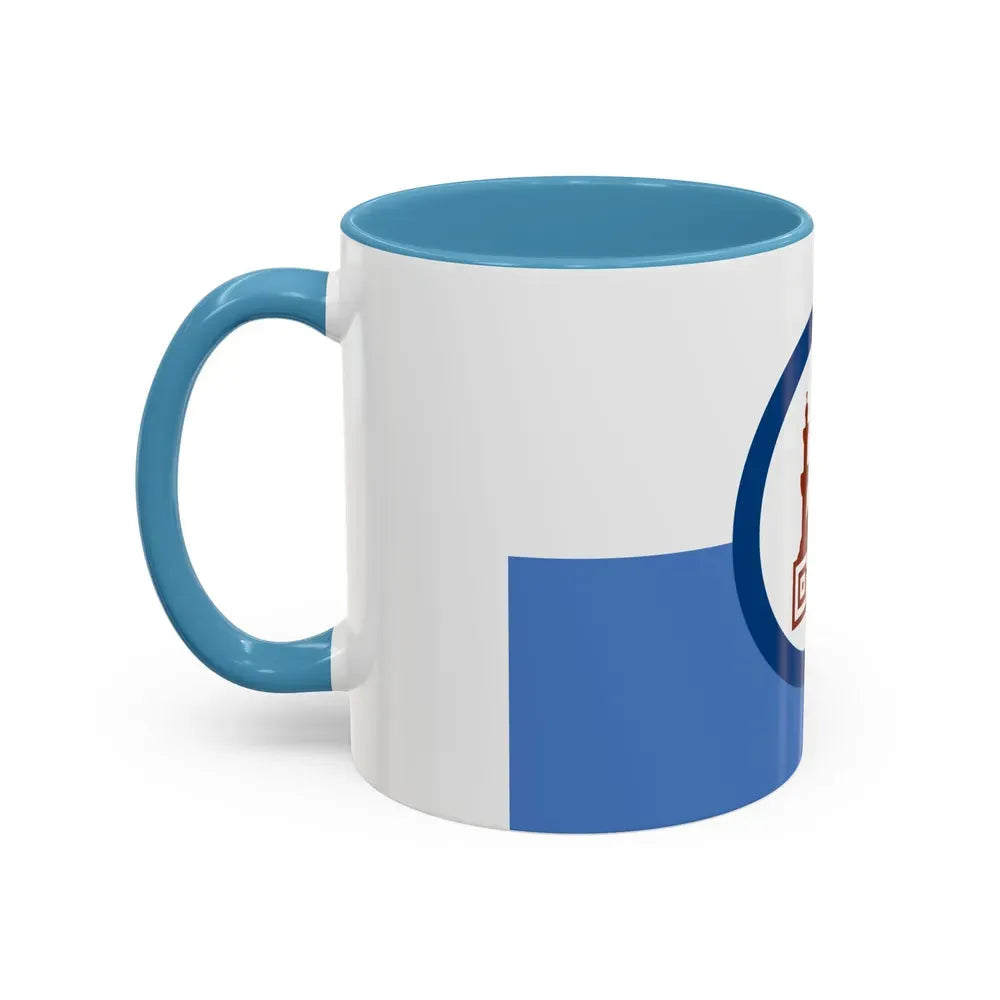 Flag of the Cairo Governorate Egypt - Accent Coffee Mug - Go Mug Yourself