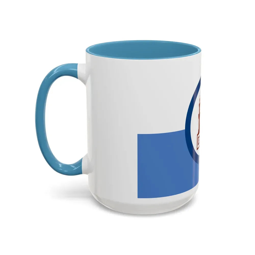 Flag of the Cairo Governorate Egypt - Accent Coffee Mug - Go Mug Yourself