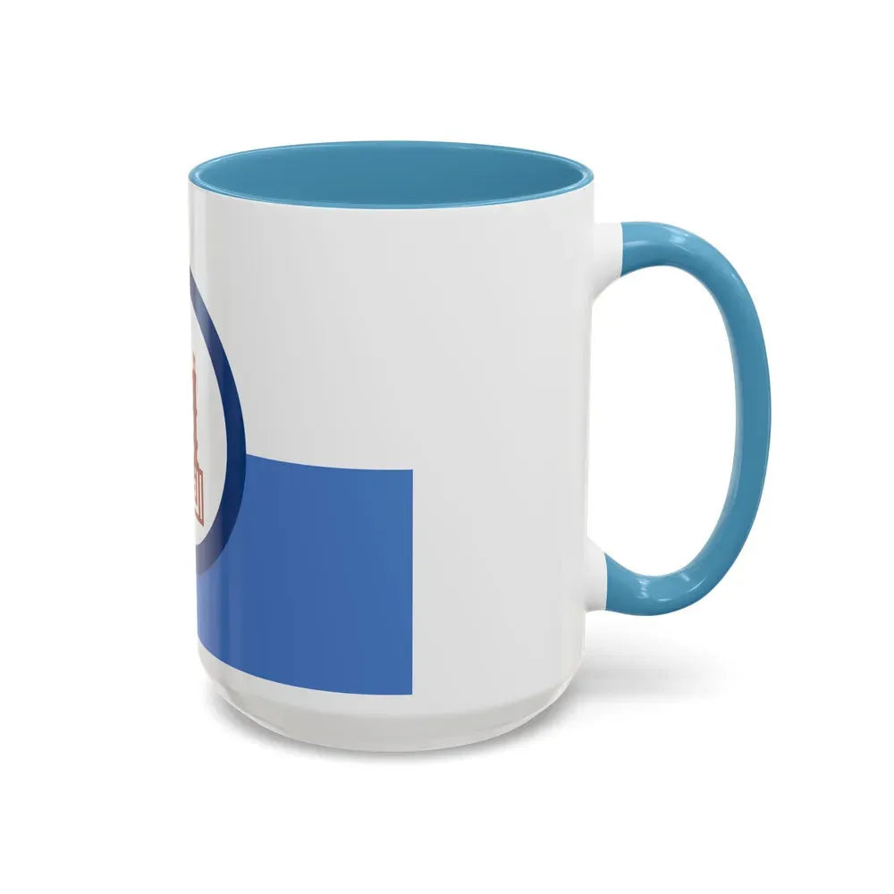 Flag of the Cairo Governorate Egypt - Accent Coffee Mug - Go Mug Yourself