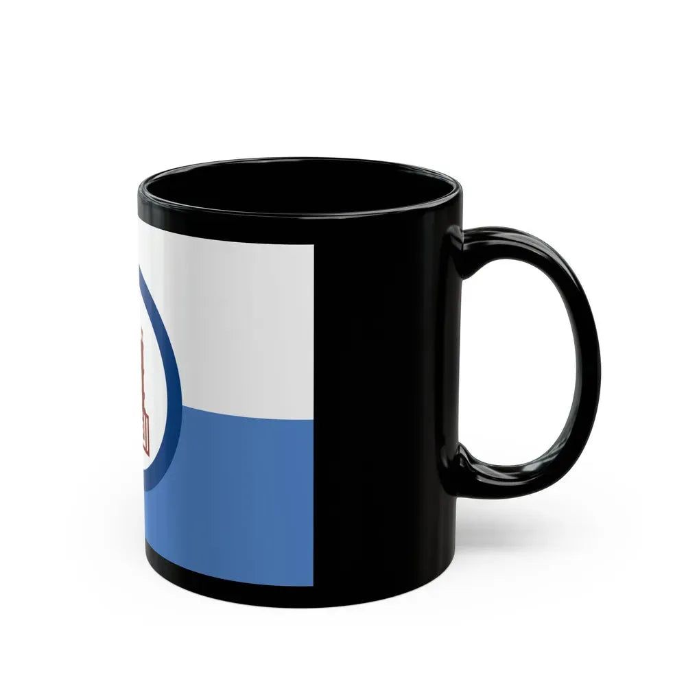 Flag of the Cairo Governorate Egypt - Black Coffee Mug - Go Mug Yourself