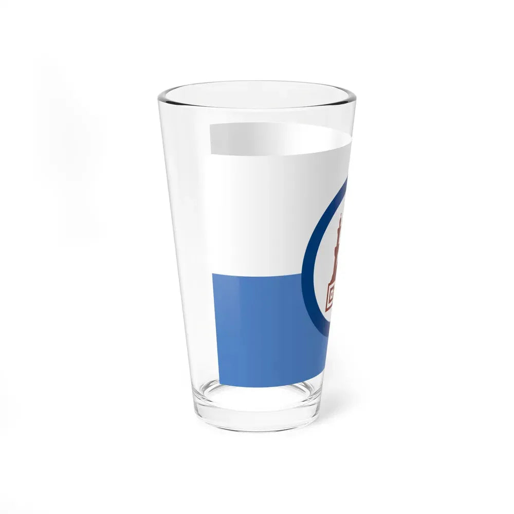 Flag of the Cairo Governorate Egypt - Pint Glass 16oz - Go Mug Yourself