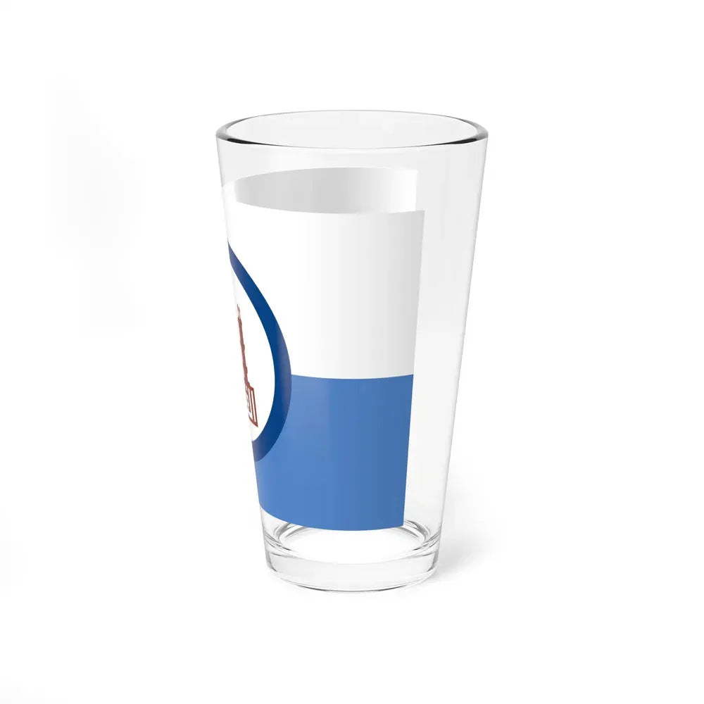 Flag of the Cairo Governorate Egypt - Pint Glass 16oz - Go Mug Yourself
