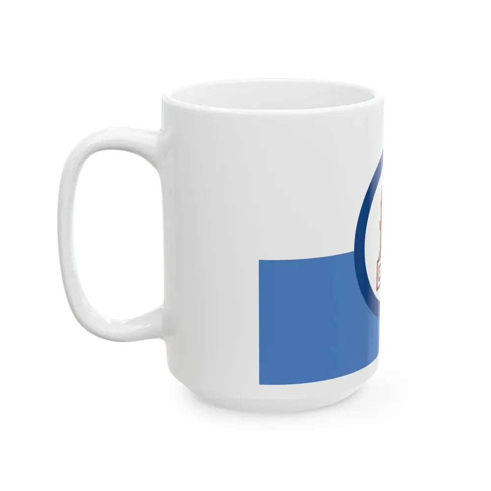 Flag of the Cairo Governorate Egypt - White Coffee Mug - Go Mug Yourself
