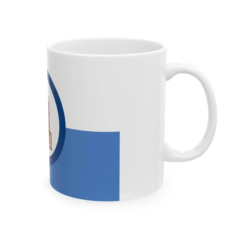 Flag of the Cairo Governorate Egypt - White Coffee Mug - Go Mug Yourself