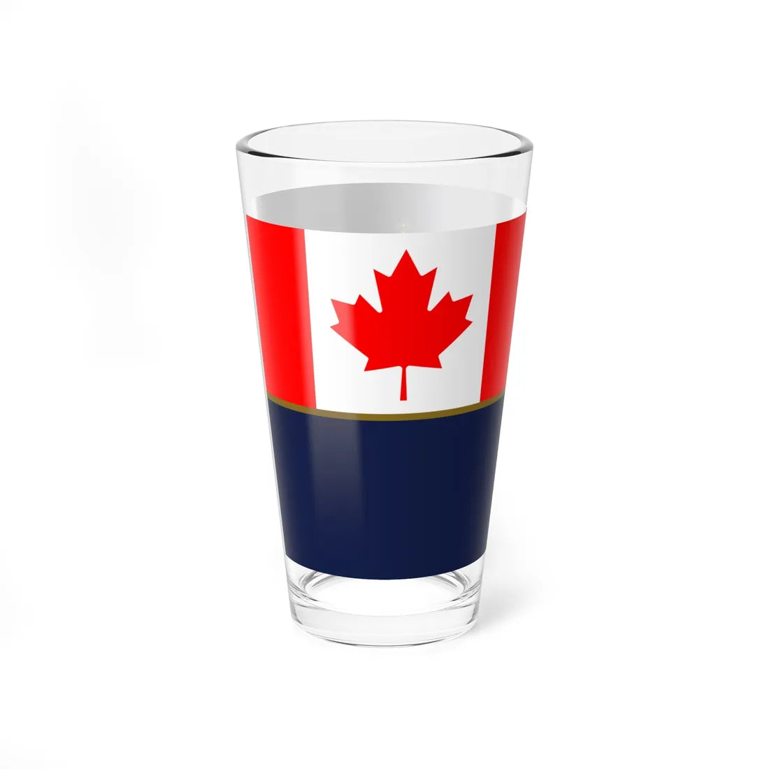 Flag of the Canada Border Services Agency (Canada) Pint Glass 16oz - Go Mug Yourself