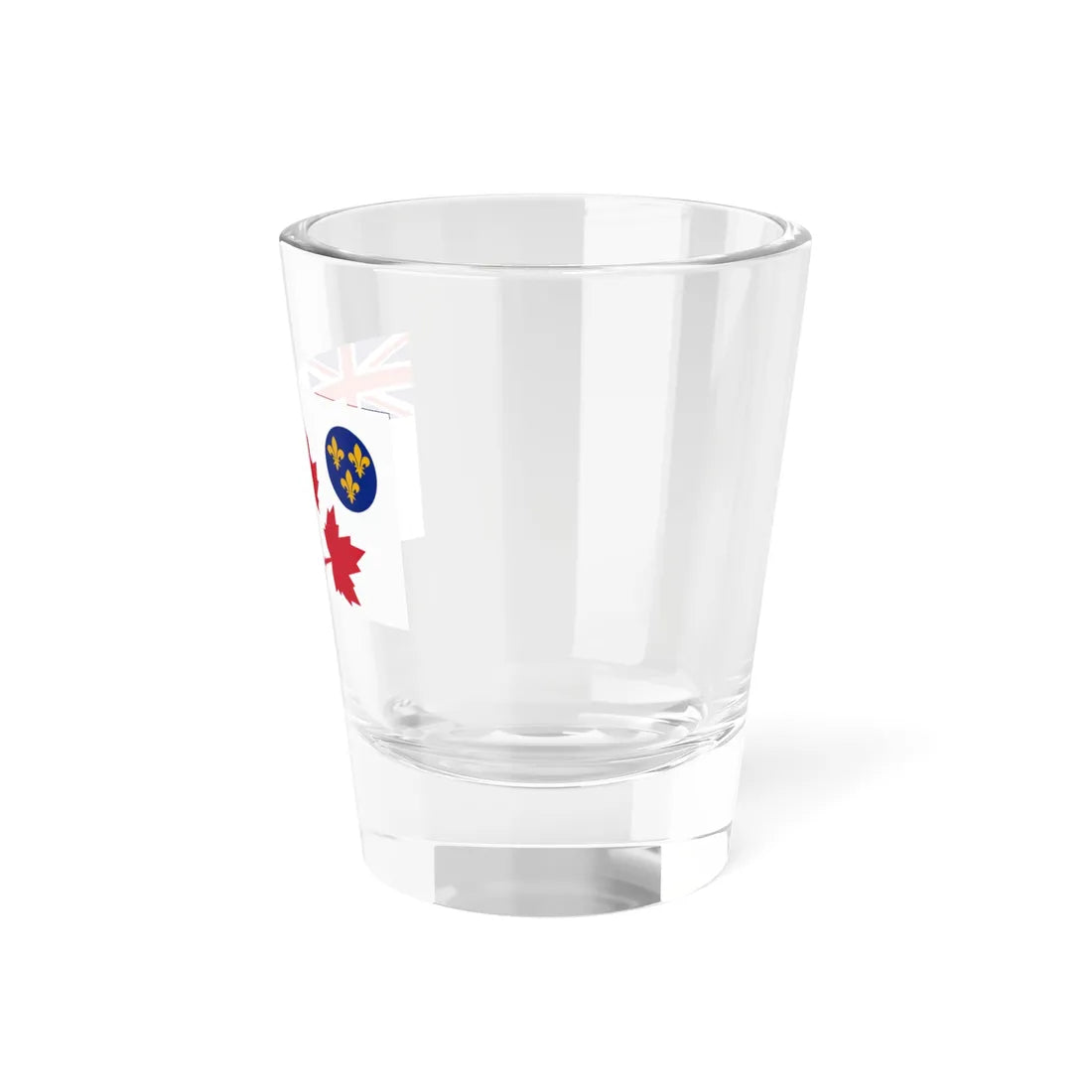 Flag of the Canadian Army 1939-1944 (Canada) Shot Glass 1.5oz - Go Mug Yourself