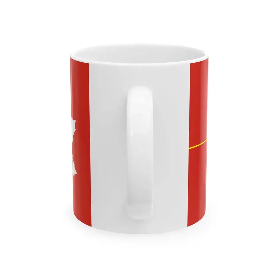 Flag of the Canadian Army (Canada) White Coffee Mug - Go Mug Yourself