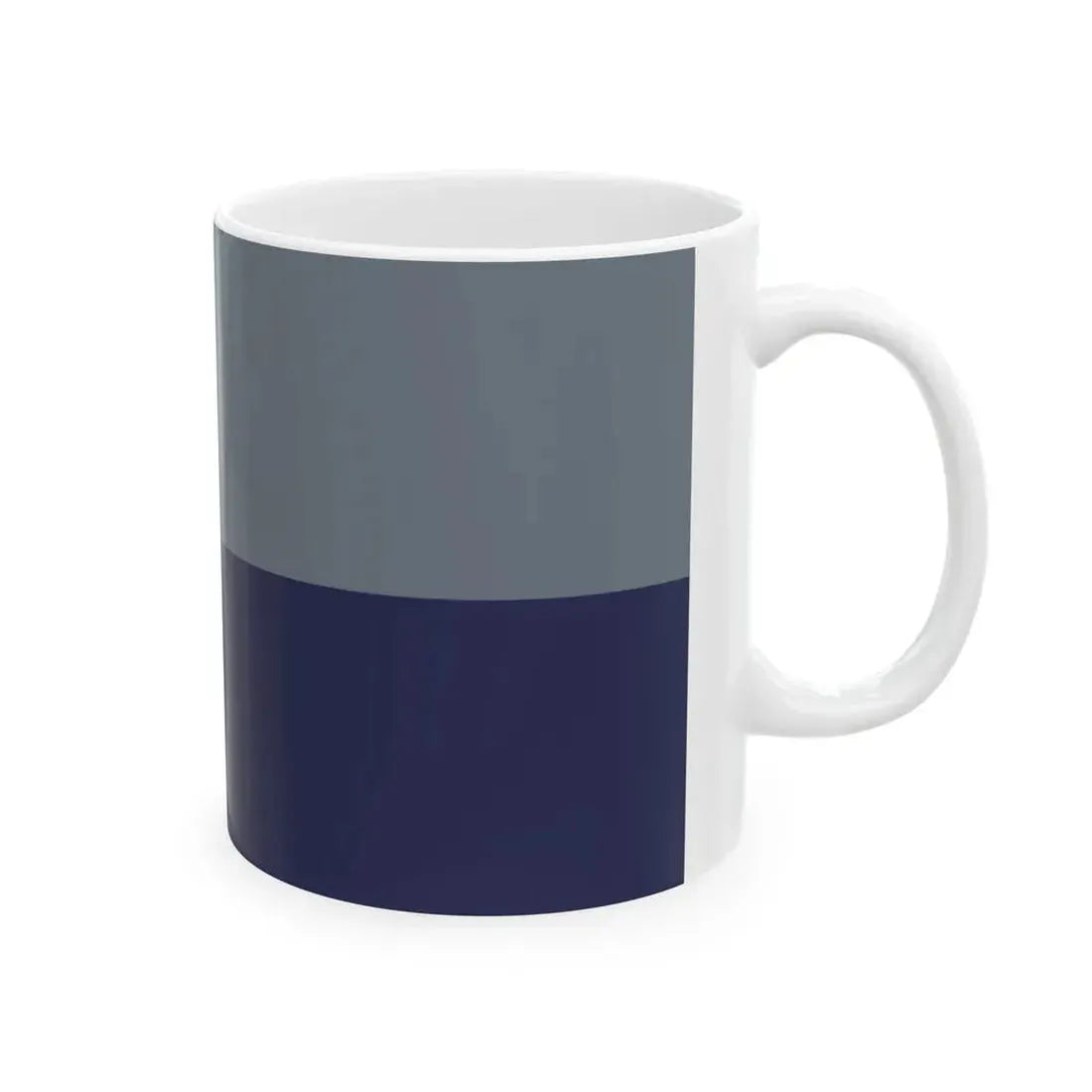 Flag of the Canadian Communications and Electronics Branch (Canada) White Coffee Mug - Go Mug Yourself