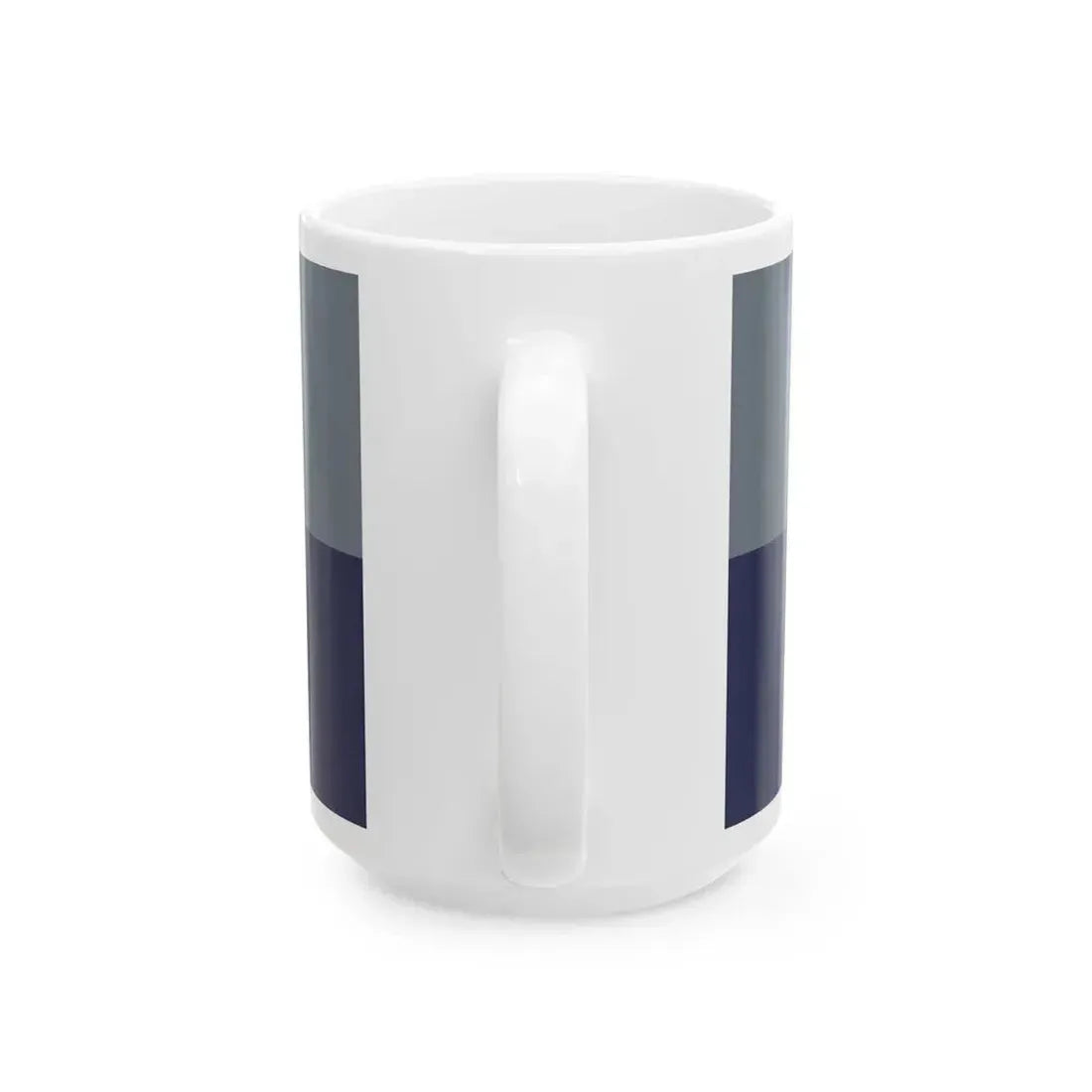 Flag of the Canadian Communications and Electronics Branch (Canada) White Coffee Mug - Go Mug Yourself