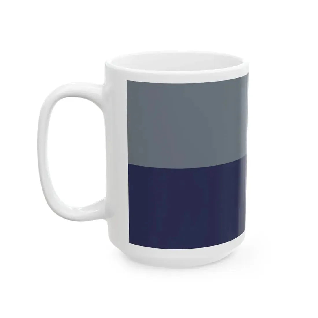 Flag of the Canadian Communications and Electronics Branch (Canada) White Coffee Mug - Go Mug Yourself