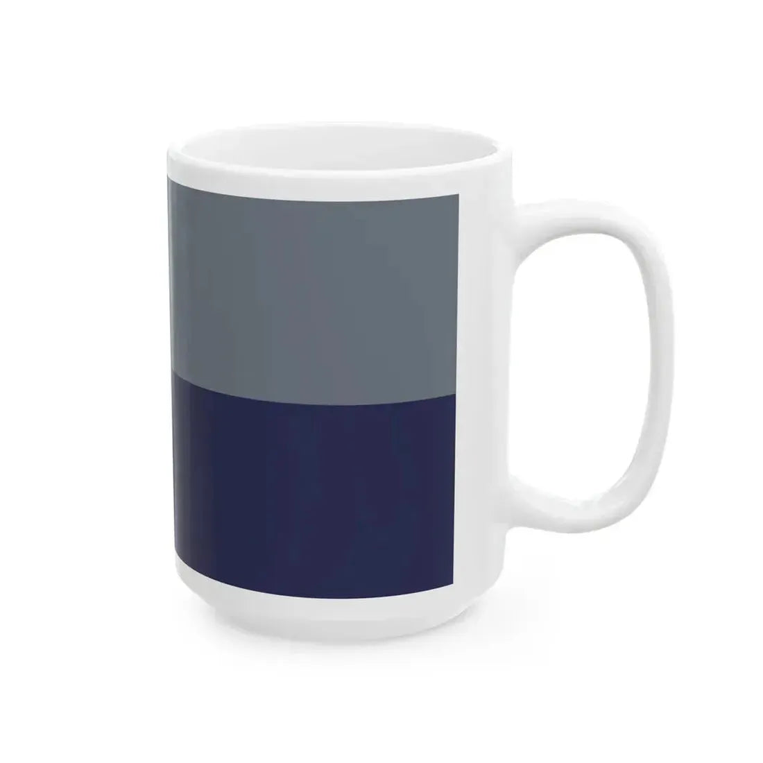 Flag of the Canadian Communications and Electronics Branch (Canada) White Coffee Mug - Go Mug Yourself