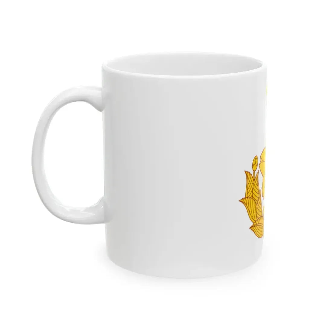 Flag of the Captain of the Ground Self-Defense Force Japan (Japan) White Coffee Mug - Go Mug Yourself