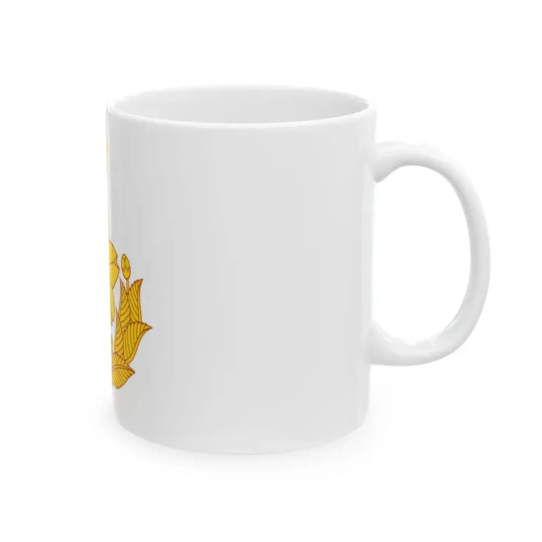Flag of the Captain of the Ground Self-Defense Force Japan (Japan) White Coffee Mug - Go Mug Yourself