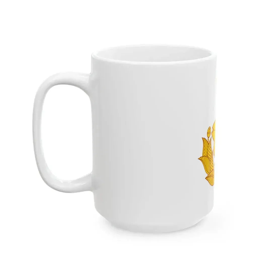 Flag of the Captain of the Ground Self-Defense Force Japan (Japan) White Coffee Mug - Go Mug Yourself