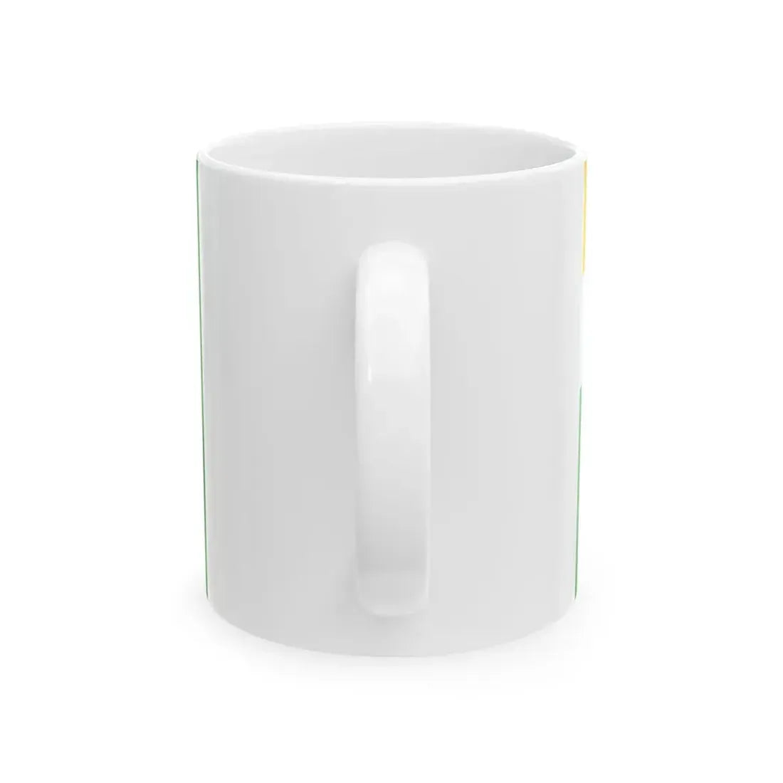 Flag of the Central African Republic 1976 proposal (Central African Republic) White Coffee Mug - Go Mug Yourself