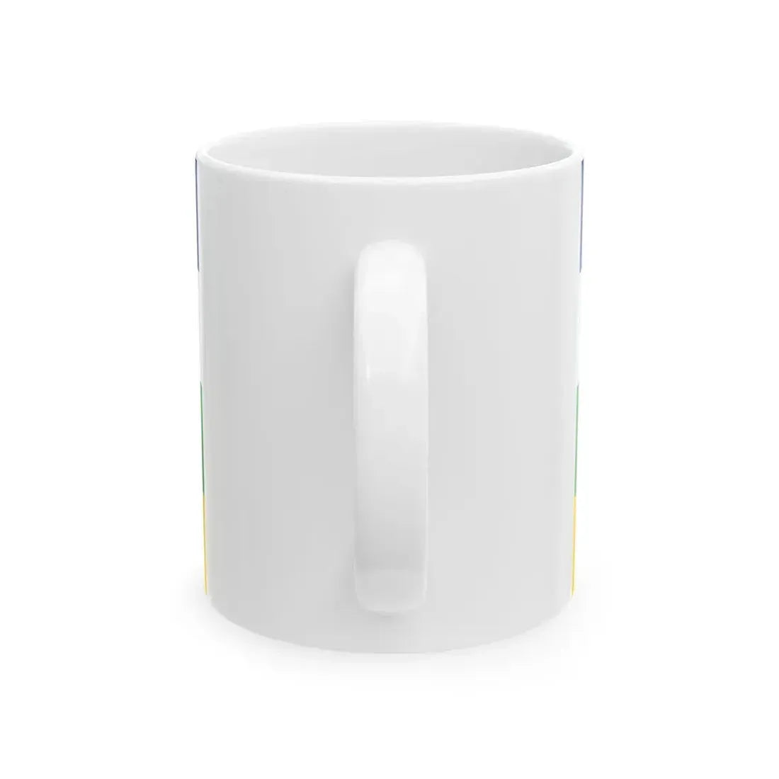 Flag of the Central African Republic (Central African Republic) White Coffee Mug - Go Mug Yourself
