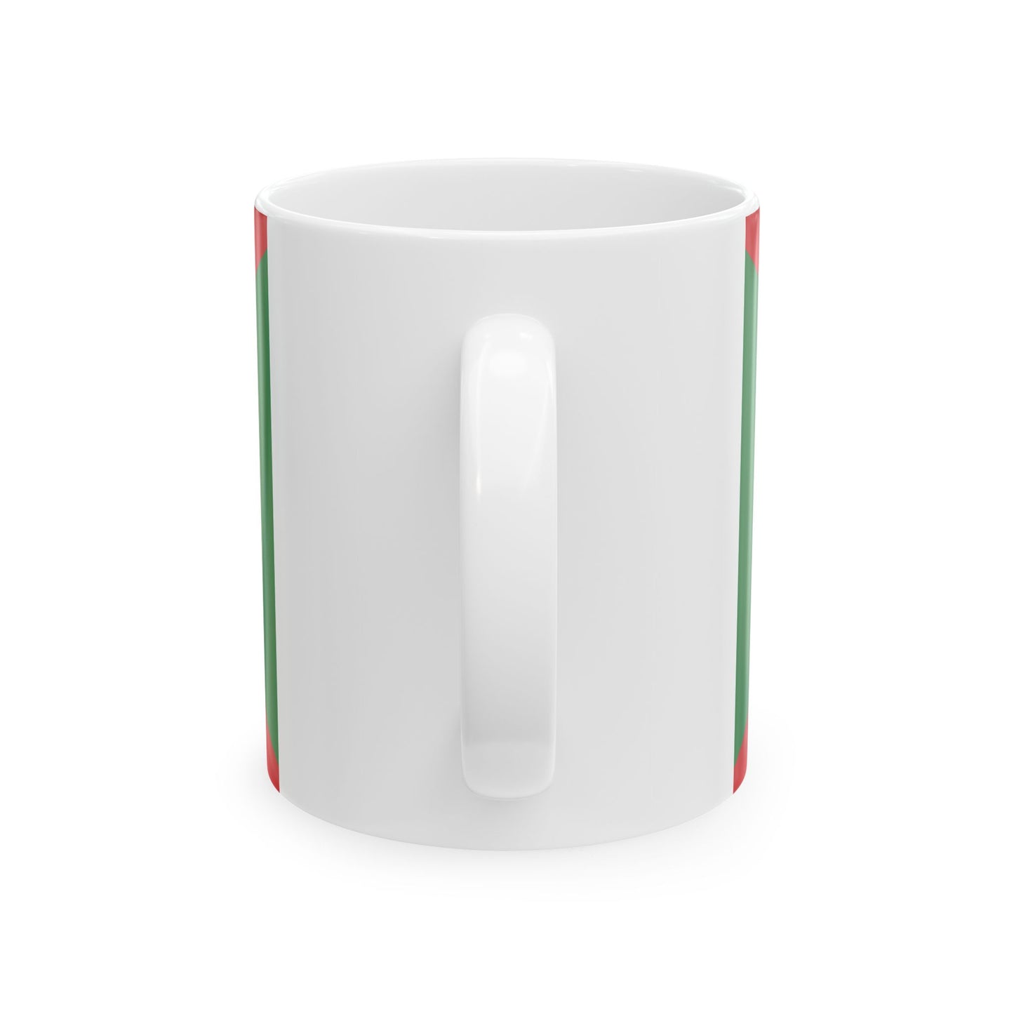 Flag of the Chairman of State Committee of Belarusian Frontier Guard (Belarus) White Coffee Mug-Go Mug Yourself