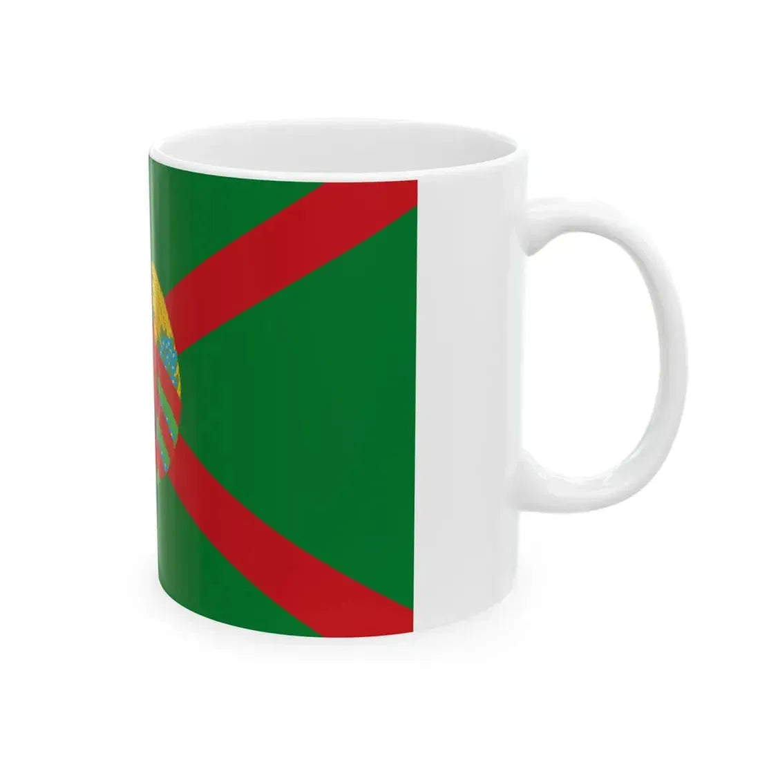 Flag of the Chairman of State Committee of Belarusian Frontier Guard (Belarus) White Coffee Mug - Go Mug Yourself