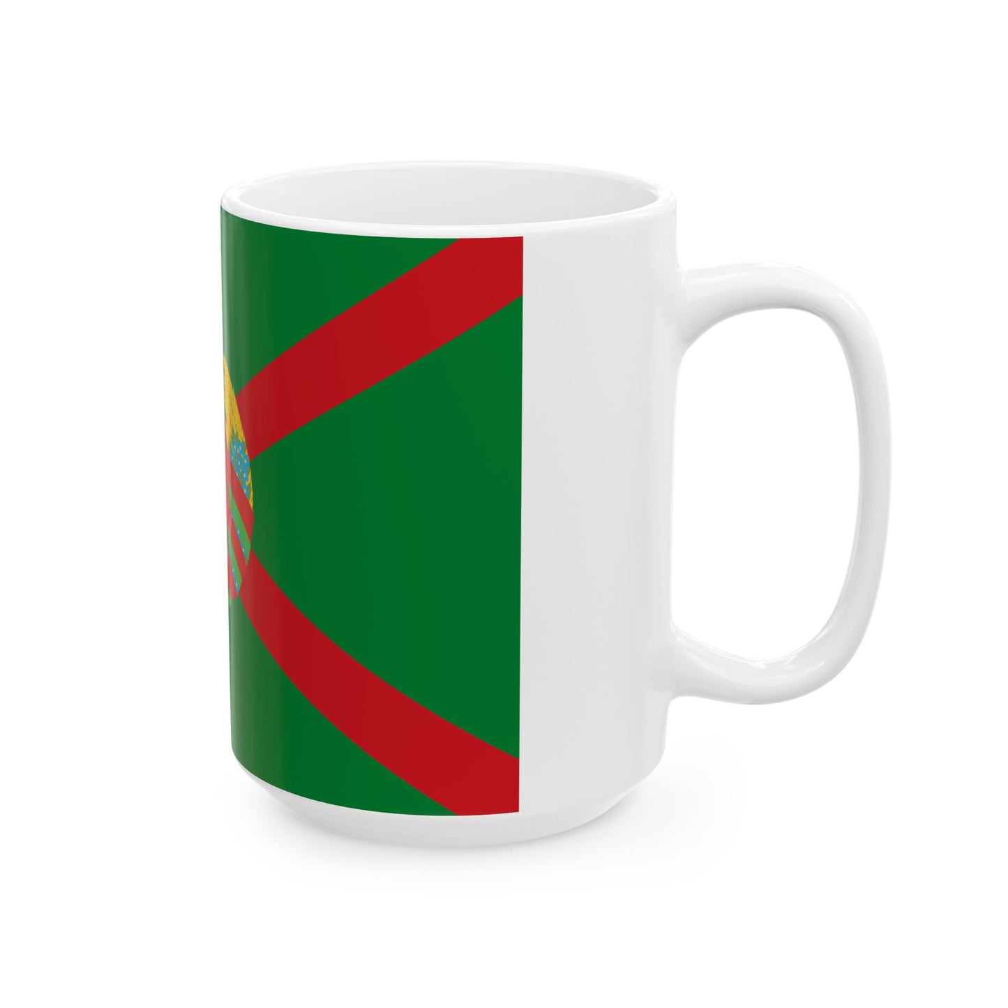 Flag of the Chairman of State Committee of Belarusian Frontier Guard (Belarus) White Coffee Mug-Go Mug Yourself