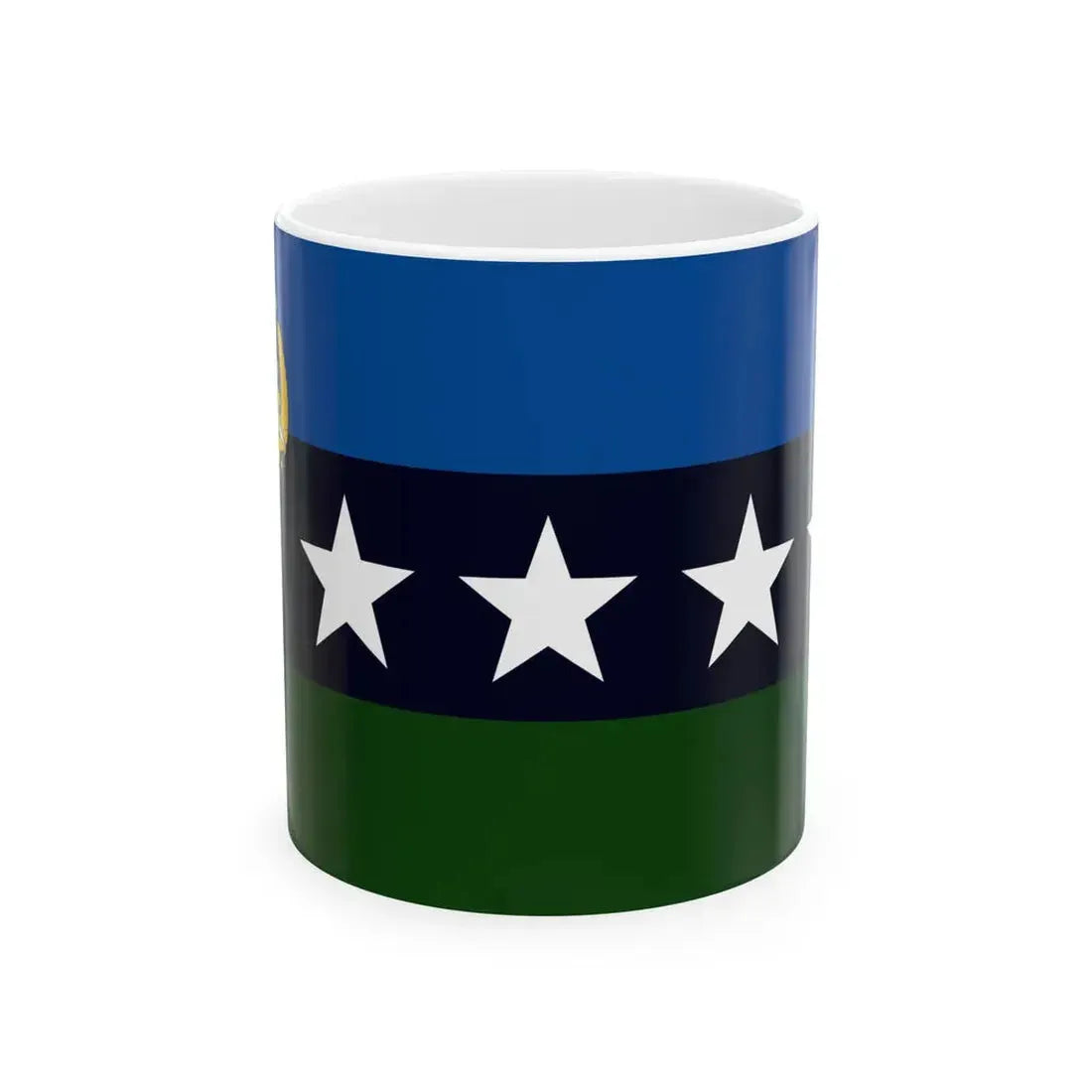 Flag of the Chairman of the Joint Chiefs Philippines (Philippines) White Coffee Mug 11oz - Go Mug Yourself
