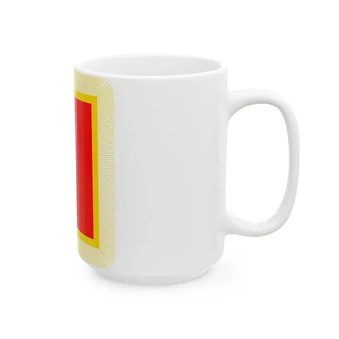 Flag of the Chairman of the ROC Military Affairs Commission (China) White Coffee Mug - Go Mug Yourself