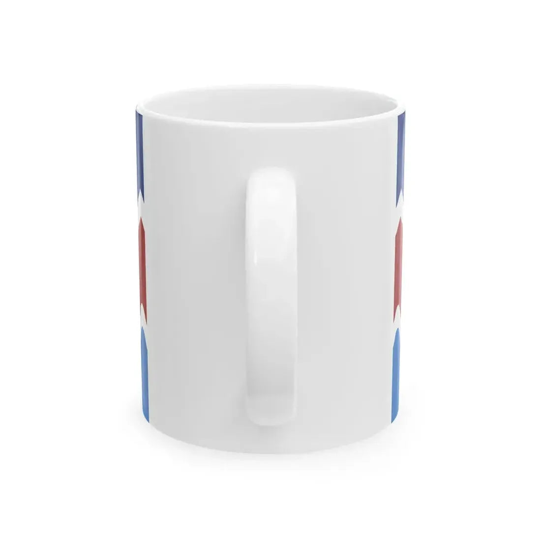 Flag of the Chango people (Chile) White Coffee Mug - Go Mug Yourself