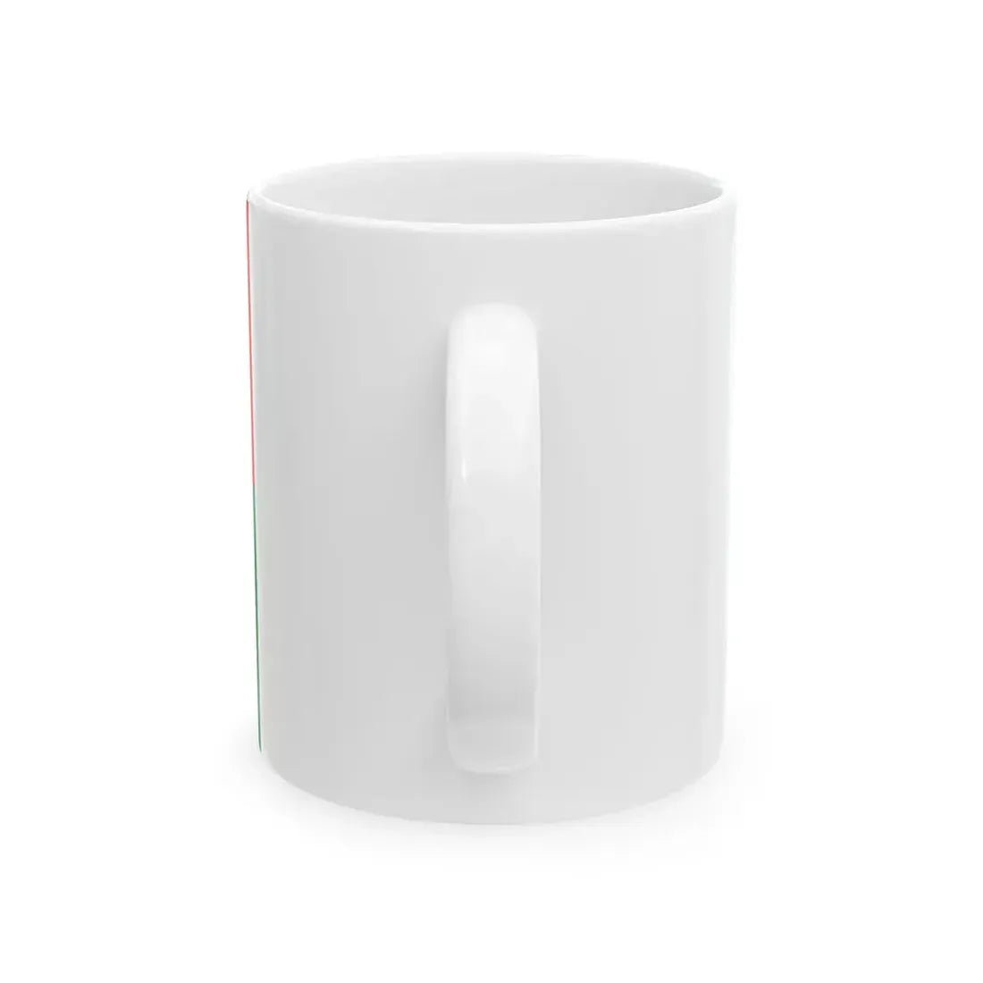 Flag of the Chief of Army Staff of Madagascar Divisional General (Madagascar) White Coffee Mug - Go Mug Yourself