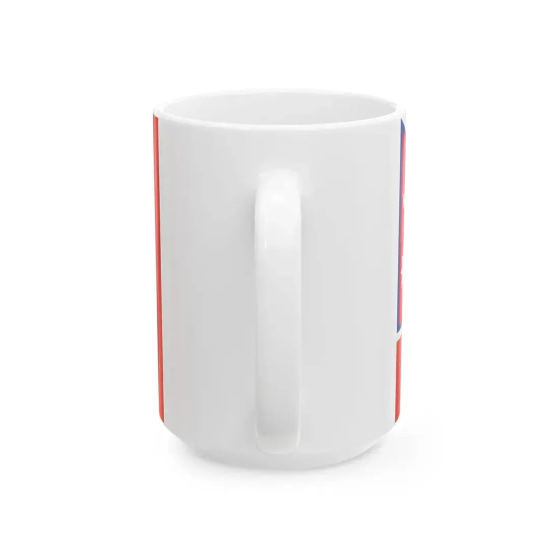 Flag of the Chief of Army Staff of Nepali Army until 2008 (Nepal) White Coffee Mug - Go Mug Yourself