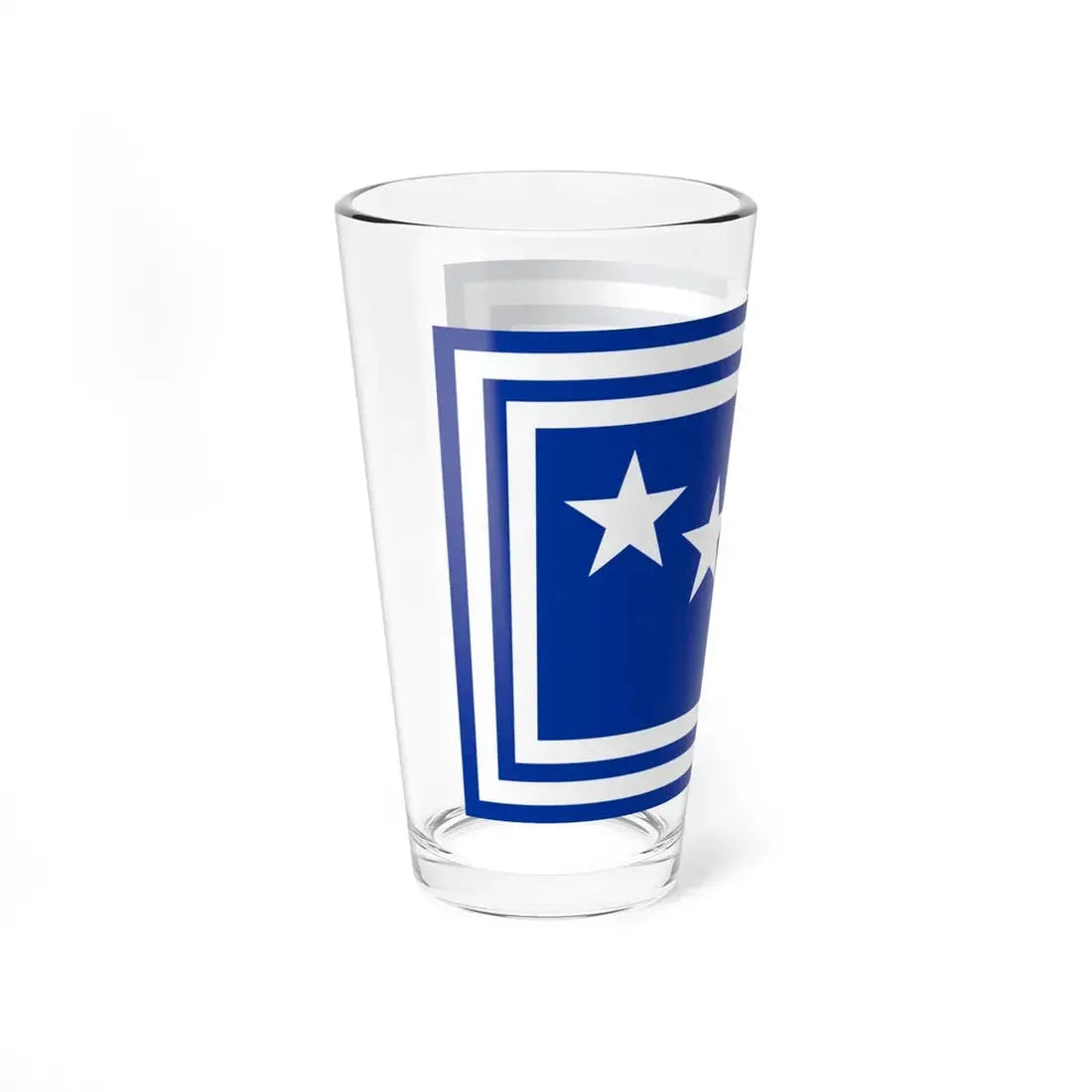 Flag of the chief of staff of defence of Italy (Italy) Pint Glass 16oz - Go Mug Yourself