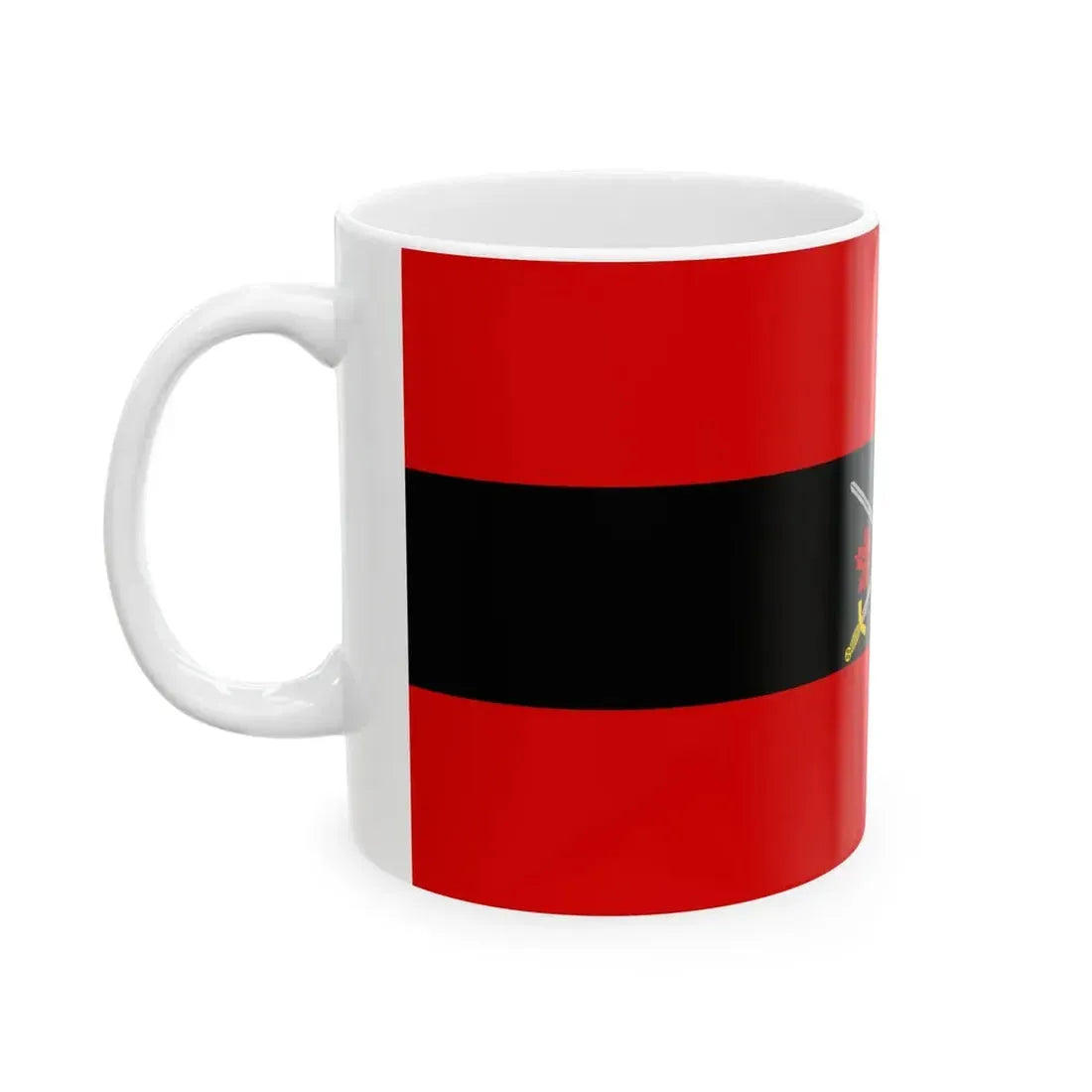 Flag of the Chief of the General Staff Canada (Canada) White Coffee Mug - Go Mug Yourself