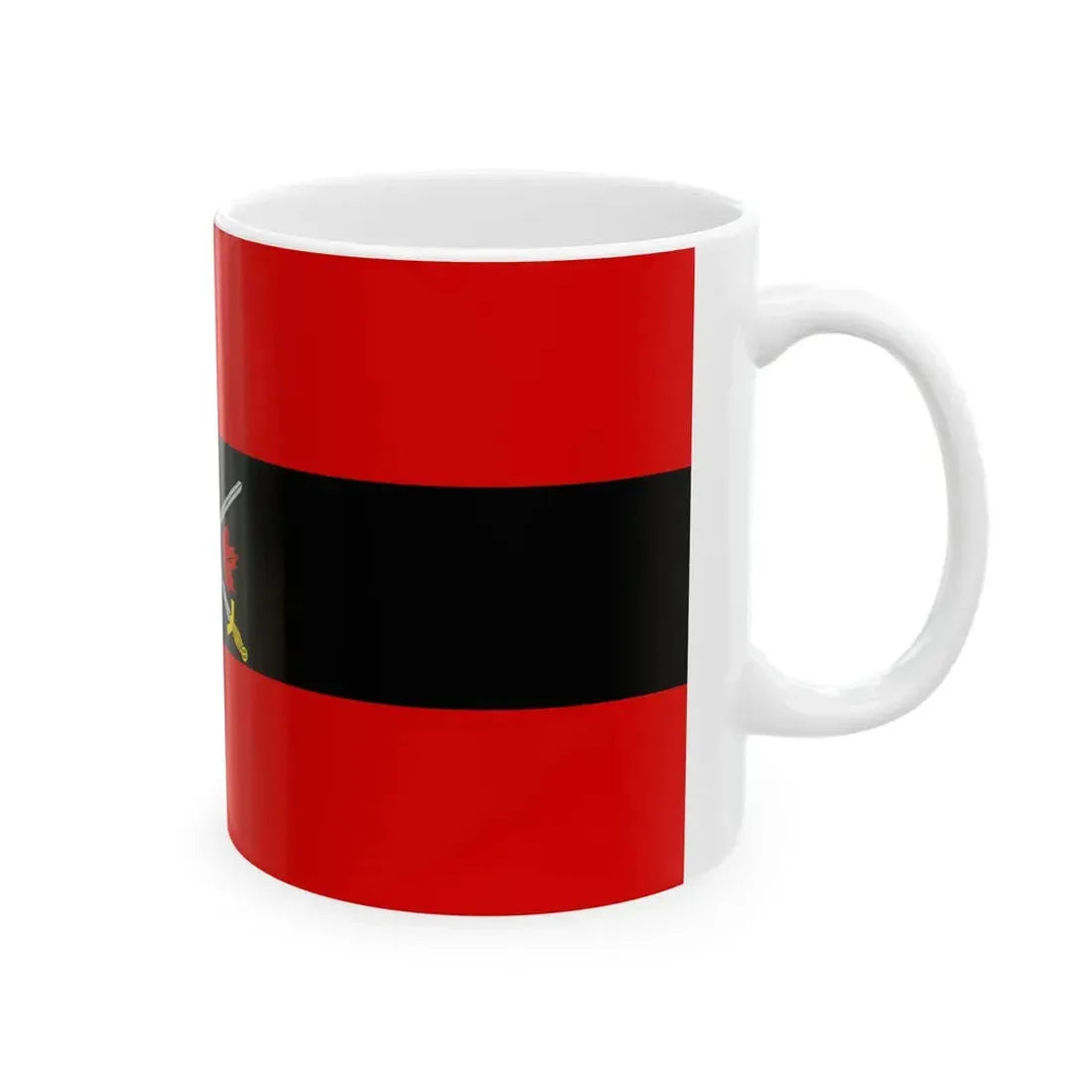 Flag of the Chief of the General Staff Canada (Canada) White Coffee Mug - Go Mug Yourself