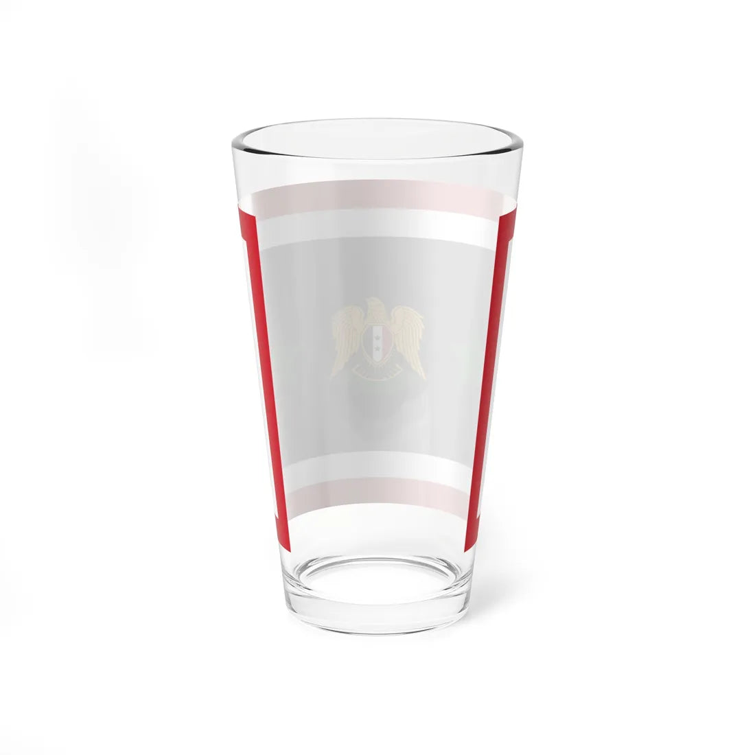Flag of the Chief of the General Staff Syria 1980-2024 (Syria) Pint Glass 16oz - Go Mug Yourself