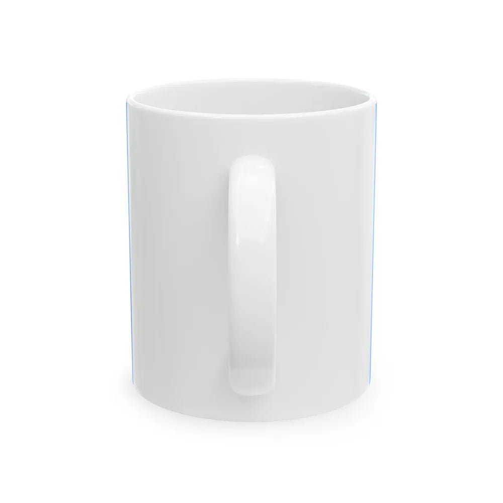 Flag of the Chilean Air Force (Chile) White Coffee Mug - Go Mug Yourself