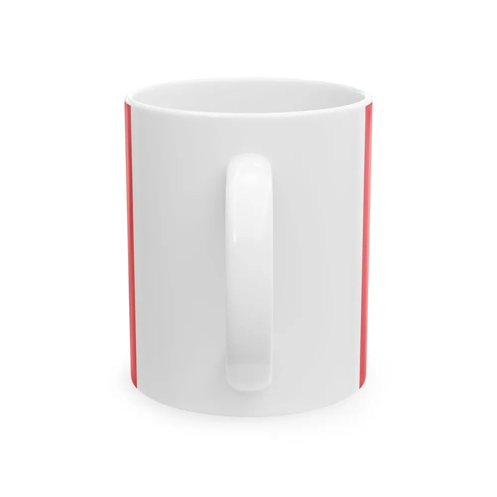 Flag of the Chilean Army (Chile) White Coffee Mug - Go Mug Yourself