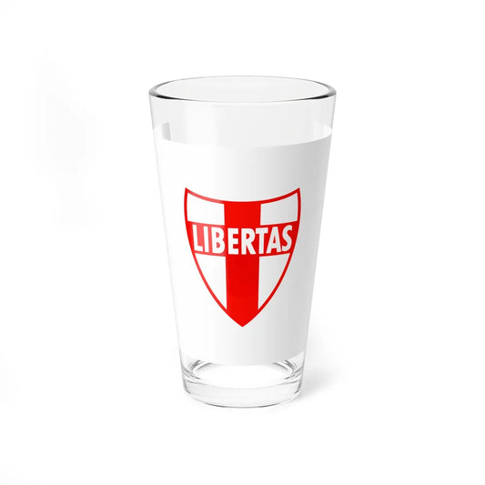 Flag of the Christian Democracy (Italy) Pint Glass 16oz 16oz - Go Mug Yourself