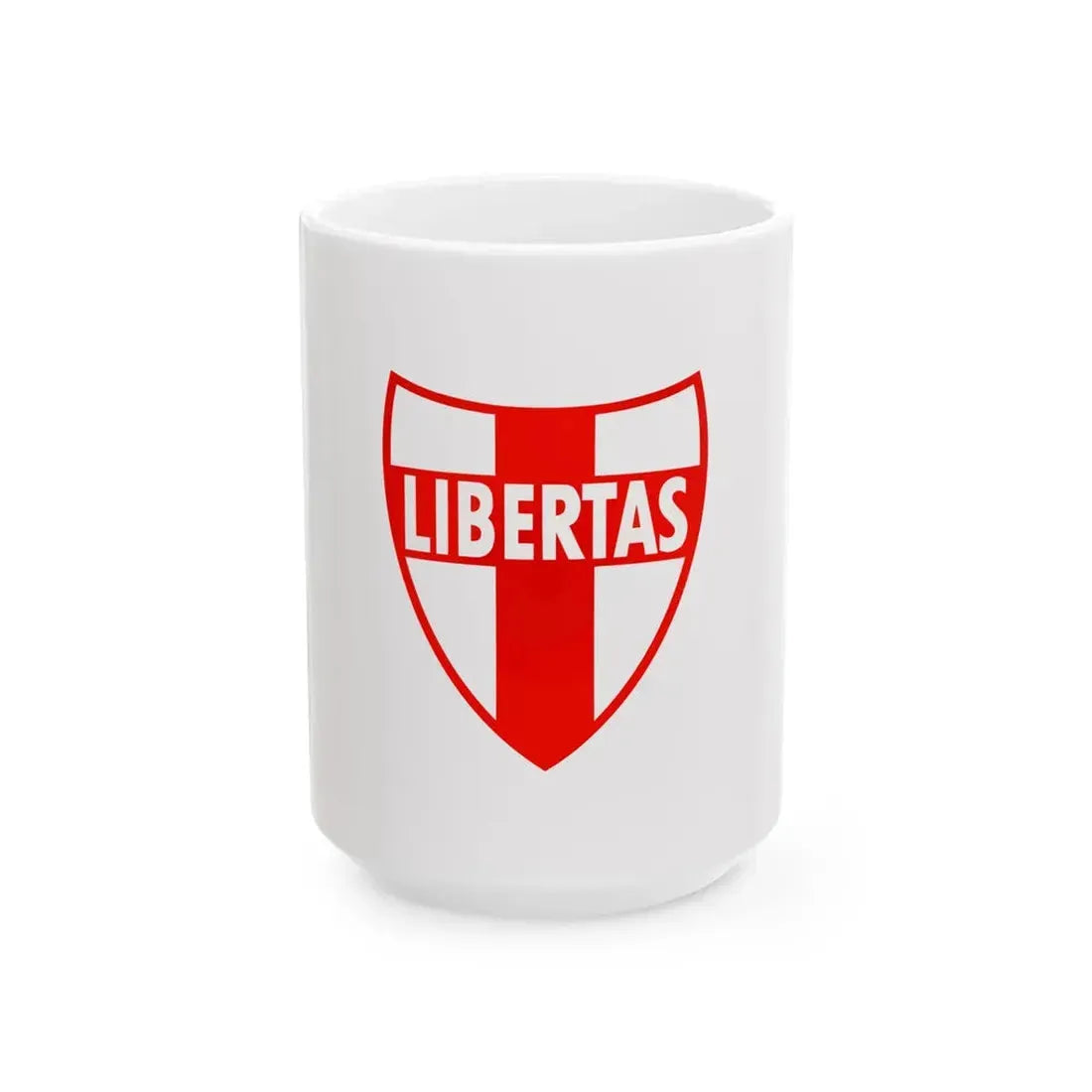 Flag of the Christian Democracy (Italy) White Coffee Mug 15oz - Go Mug Yourself
