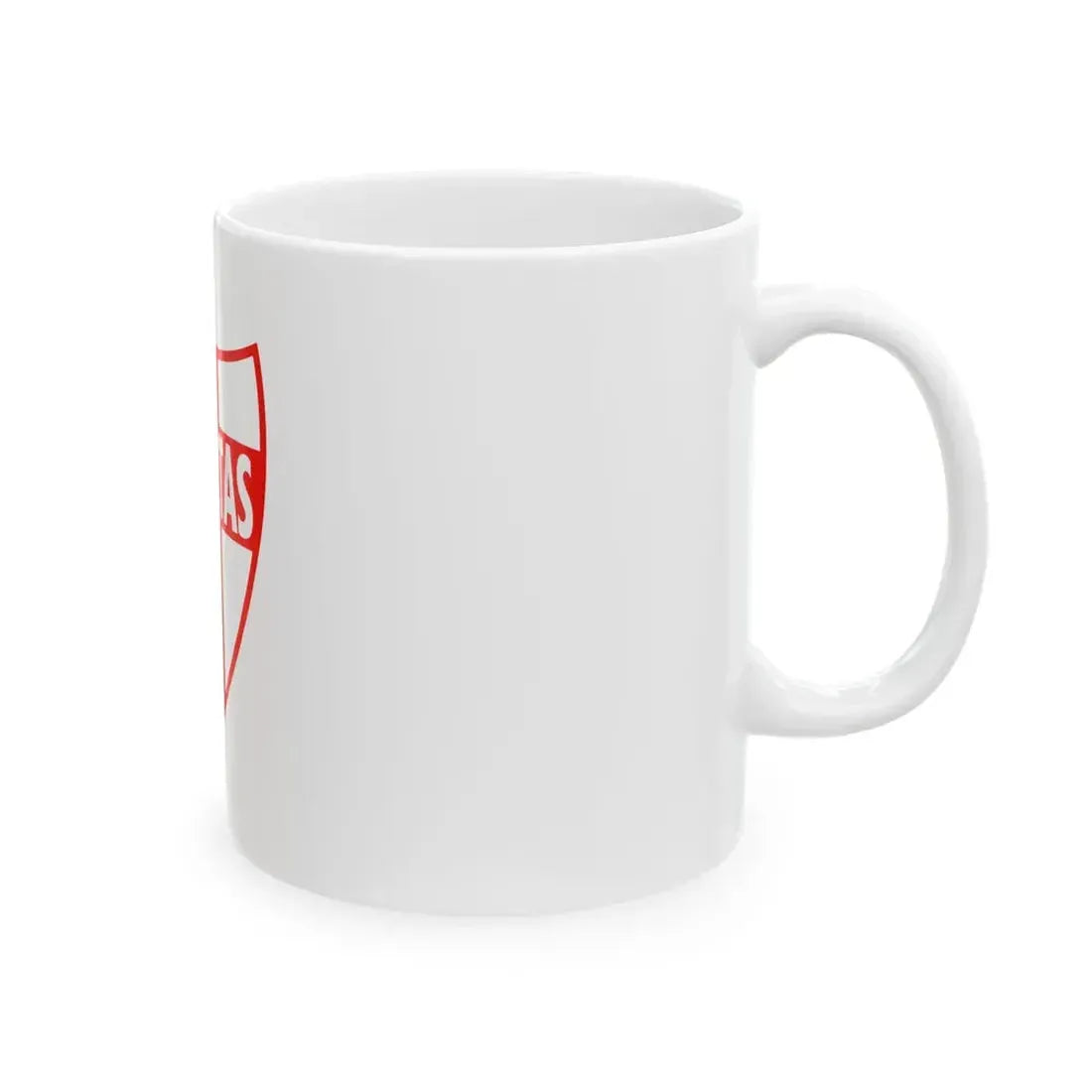 Flag of the Christian Democracy (Italy) White Coffee Mug - Go Mug Yourself