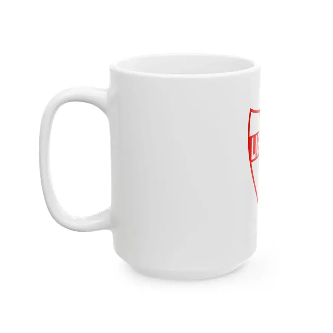 Flag of the Christian Democracy (Italy) White Coffee Mug - Go Mug Yourself