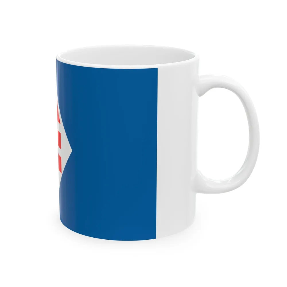 Flag of the Christian Democrat Party of Chile (Chile) White Coffee Mug - Go Mug Yourself