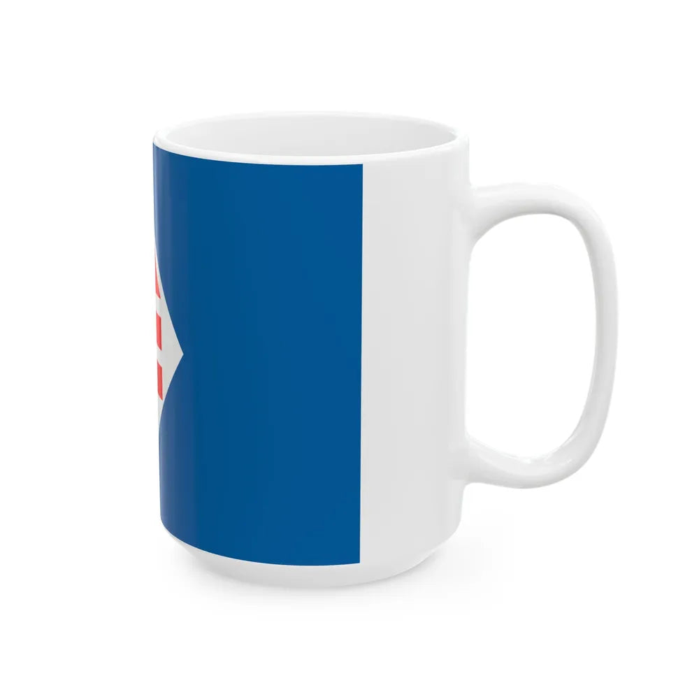 Flag of the Christian Democrat Party of Chile (Chile) White Coffee Mug - Go Mug Yourself