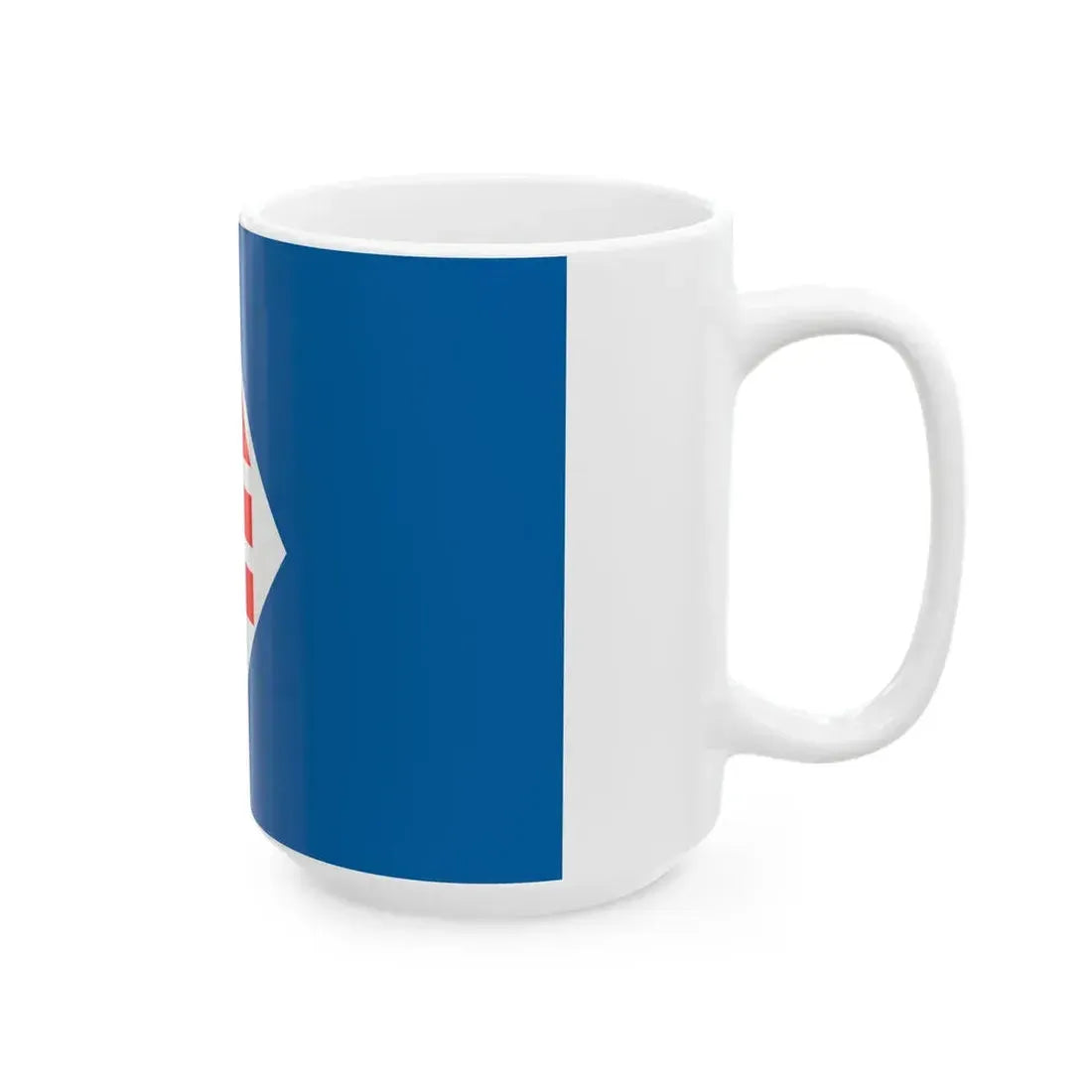 Flag of the Christian Democrat Party of Chile (Chile) White Coffee Mug - Go Mug Yourself